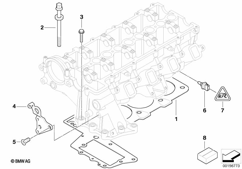Genuine BMW 11127780008 E83 E70 E61 Loop (Inc. X6 35dX, 335d & 525d) | ML Performance UK Car Parts