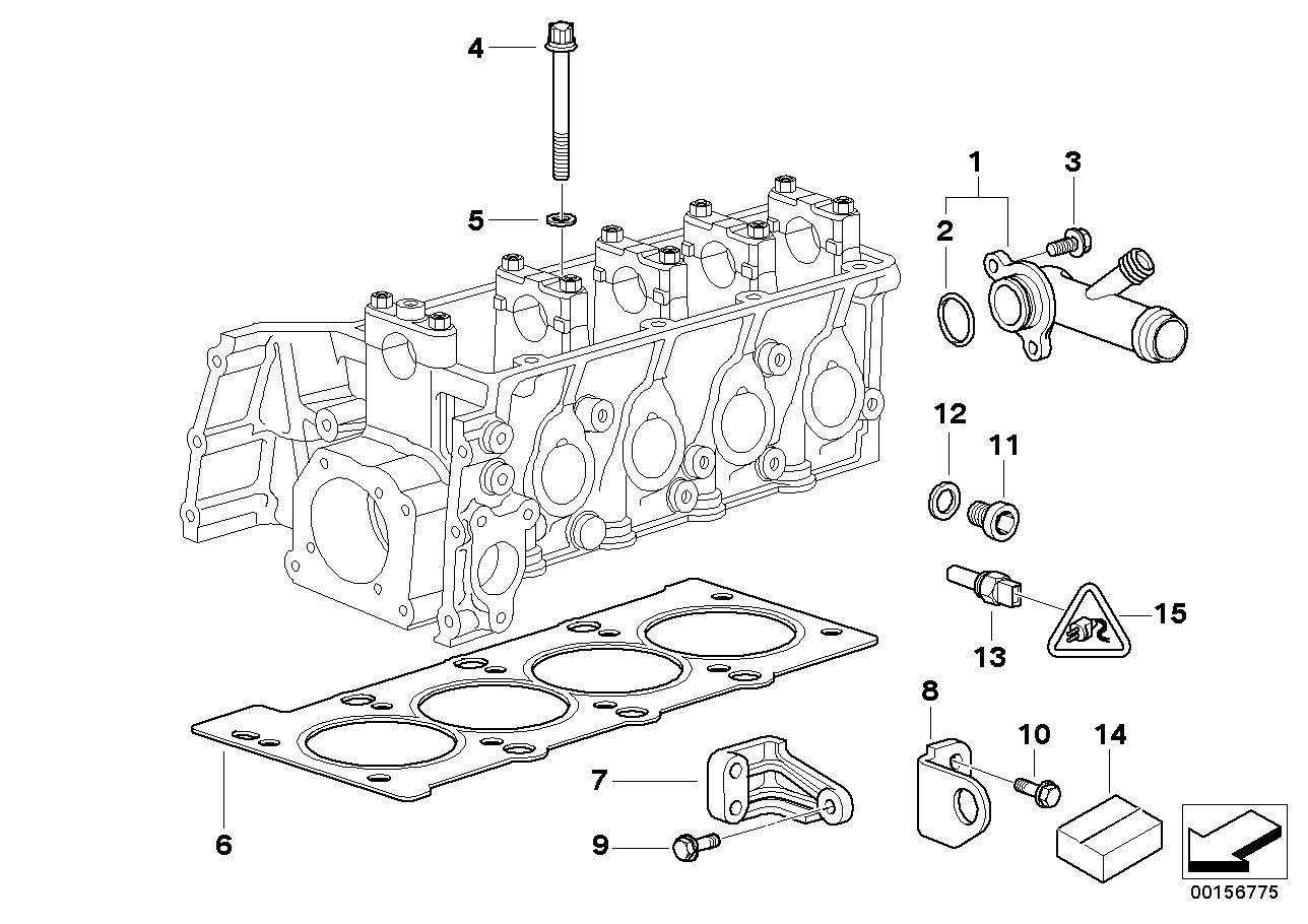 Genuine BMW 11531708808 E46 E36 Connector (Inc. 316Ci, 316i 1.9 & 318i) | ML Performance UK Car Parts