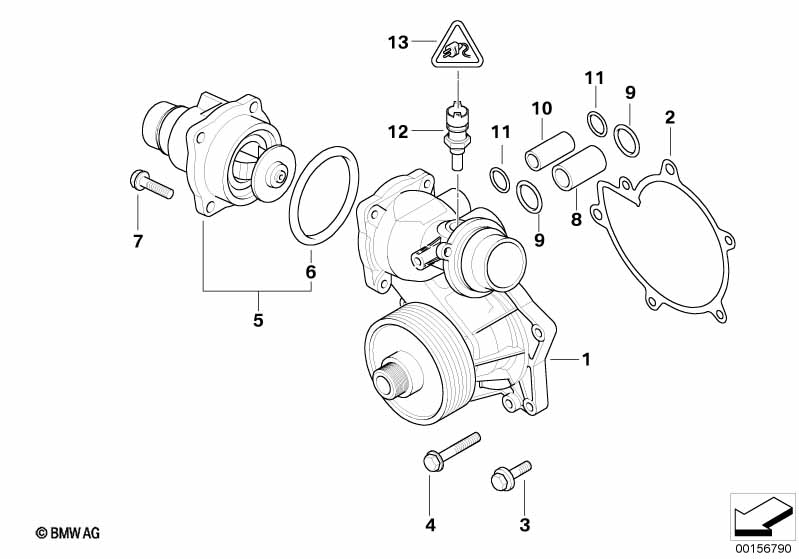 Genuine BMW 11517792548 E65 Return Pipe (Inc. 745d) | ML Performance UK Car Parts