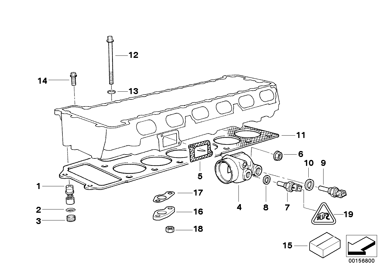 Genuine BMW 13621401945 E36 E34 Temperature Sensor, Water (Inc. M5 & M3) | ML Performance US Car Parts