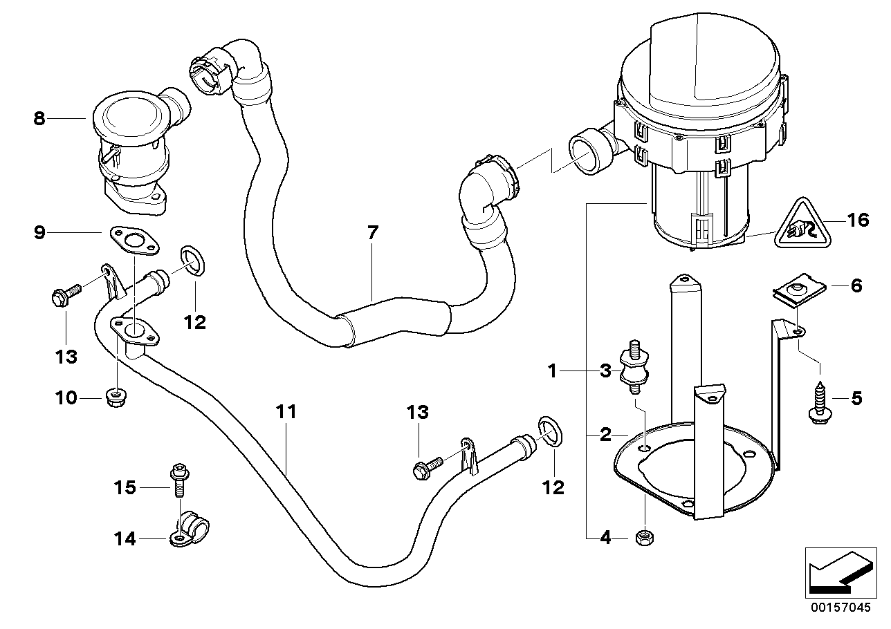 Genuine BMW 07119901511 E64 E66 E60 O-Ring 14X1,8 (Inc. 735Li) | ML Performance UK Car Parts