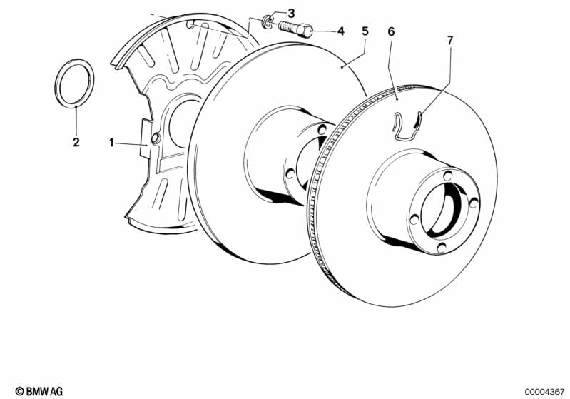 Front brake / brake disc