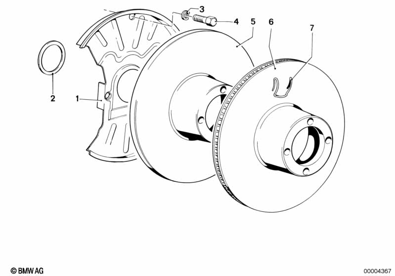 Front brake / brake disc