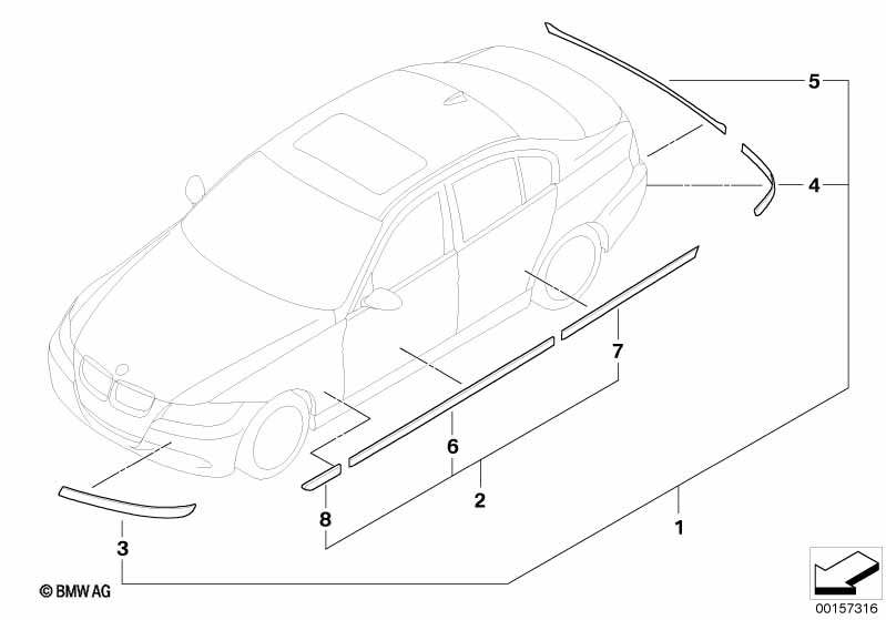 Moulding rocker panels