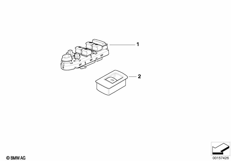 Switch window lifter