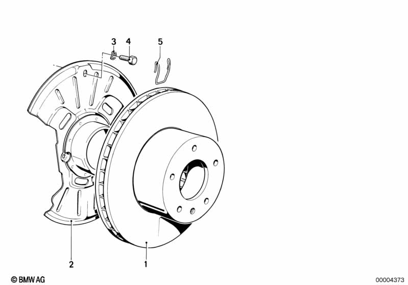 Front brake / brake disc