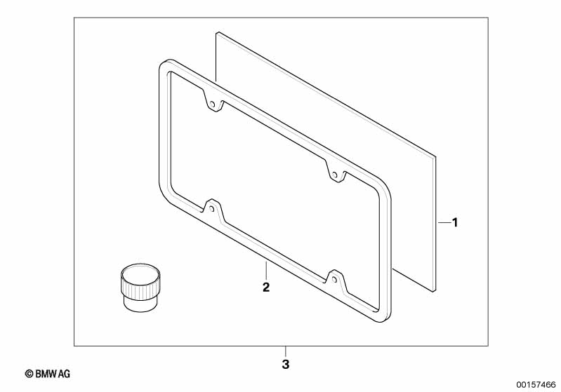 License plate frame