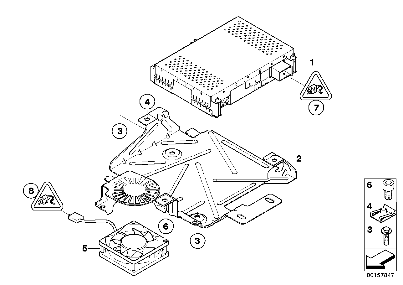 Genuine BMW 65129278266 E91 E93 E90 Satellite- Radio (Inc. 535xi, 128i & 528i) | ML Performance UK Car Parts