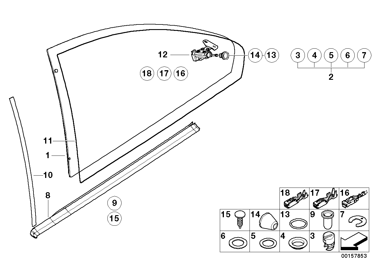 Genuine BMW 46631235759 E46 Grommet (Inc. 328Ci) | ML Performance UK Car Parts