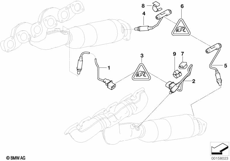 Lambda Probe Fixings