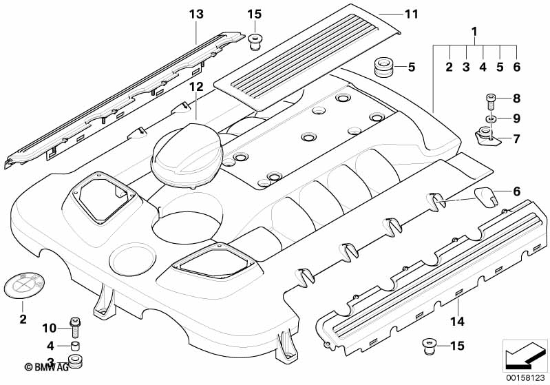 Genuine BMW 11142248177 E38 E65 Rubber Grommet (Inc. 740d) | ML Performance UK Car Parts
