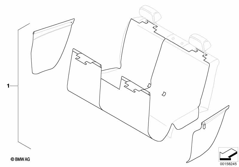 Rear protective tarp