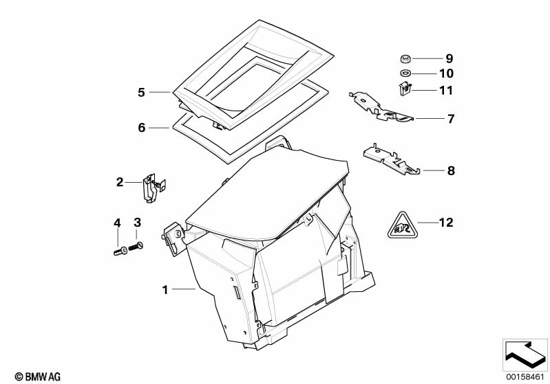 Genuine BMW 62306933193 E60 Height Adjustment, Head-Up Display Left hand drive (Inc. 530i, 520d & 535d) | ML Performance EU Car Parts