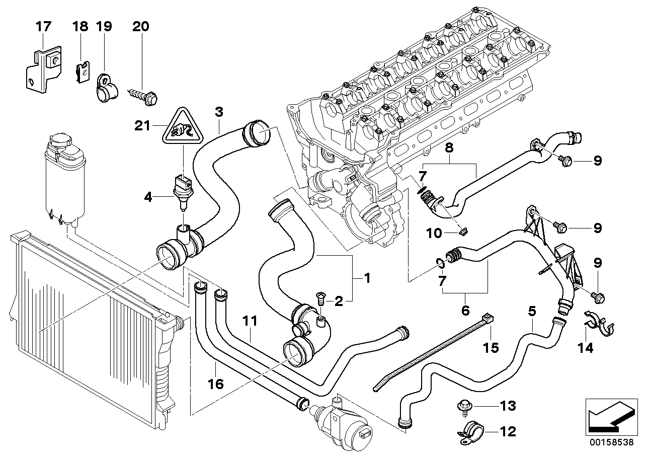e46 vacuum hose diagram