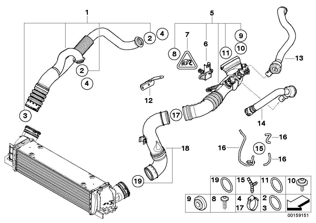 N54 Engine Cooling System Diagram