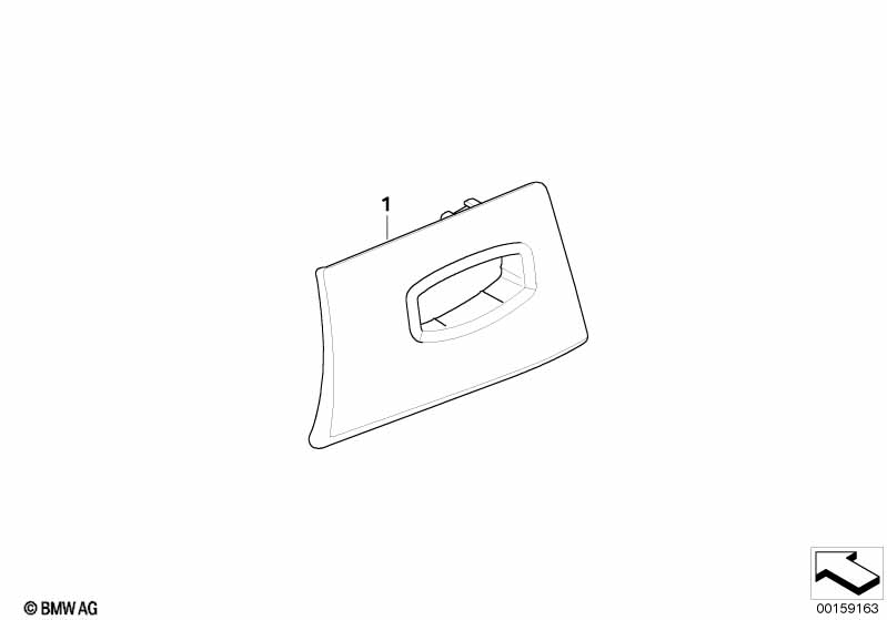 Individual cover RF key insert