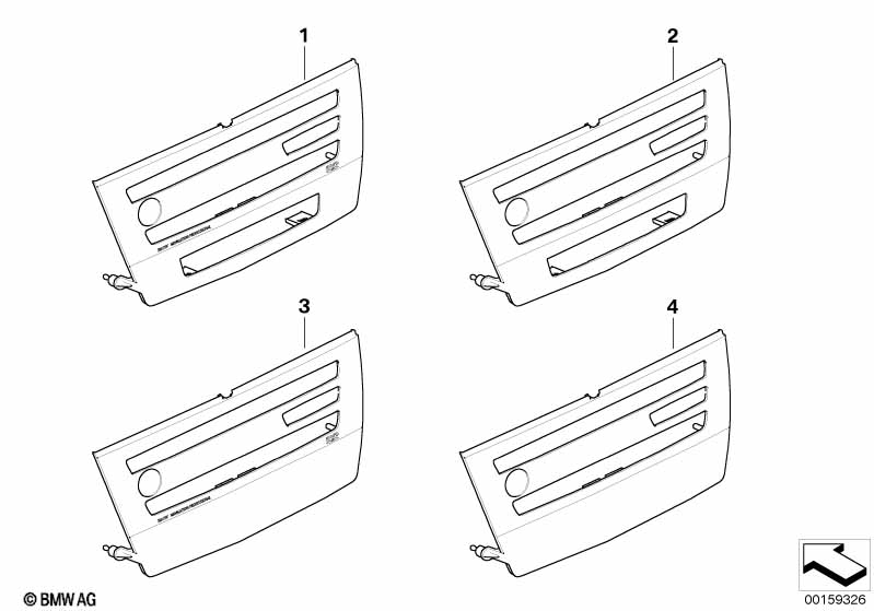 Individual trim cover for CCC