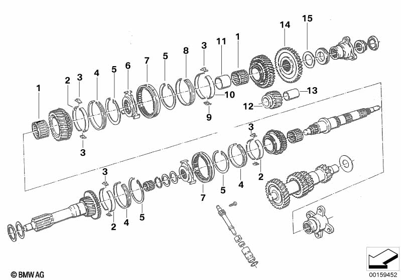 Individual transmission parts