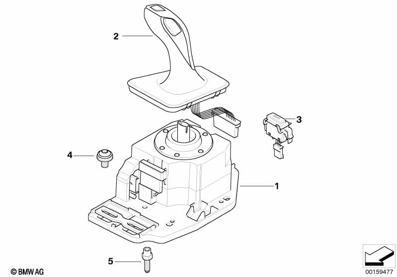 Gear selector switch