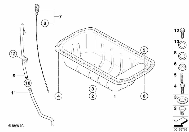 Genuine BMW 11137543584 R56 Screw Plug (Inc. One D & Cooper D) | ML Performance UK Car Parts