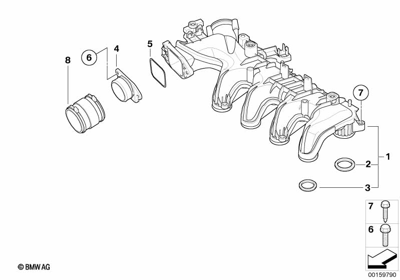 Genuine BMW 11617805028 R56 Profile-Gasket (Inc. Cooper D & One D) | ML Performance UK Car Parts
