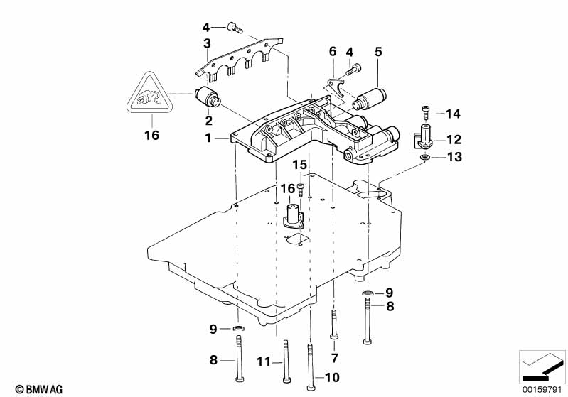 A5S310Z mounting parts control unit
