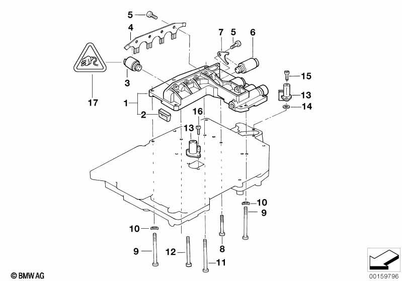 A5S310Z mounting parts control unit