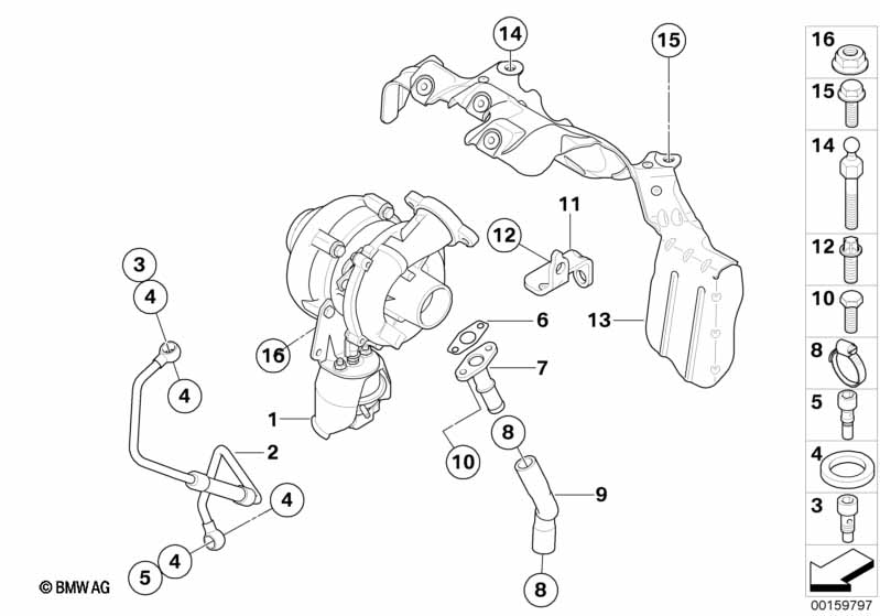 Genuine BMW 11657804904 R56 Support (Inc. Cooper D & One D) | ML Performance UK Car Parts
