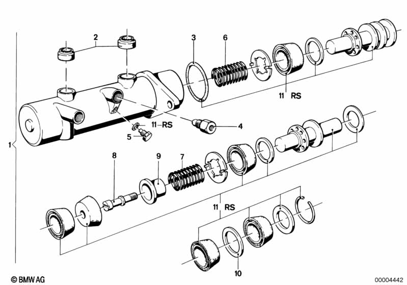 Brake master cylinder