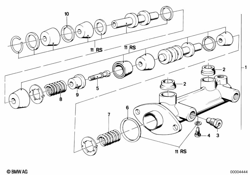 Brake master cylinder