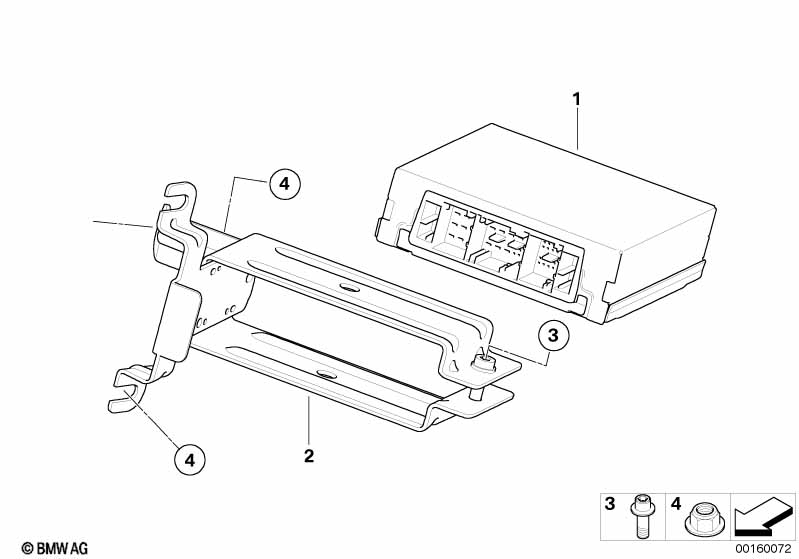 Genuine BMW 24608631833 Exch. Basic Control Unit Egs GSAW56 (Inc. Cooper, Cooper D ALL4 2.0 & Cooper S ALL4) | ML Performance UK Car Parts