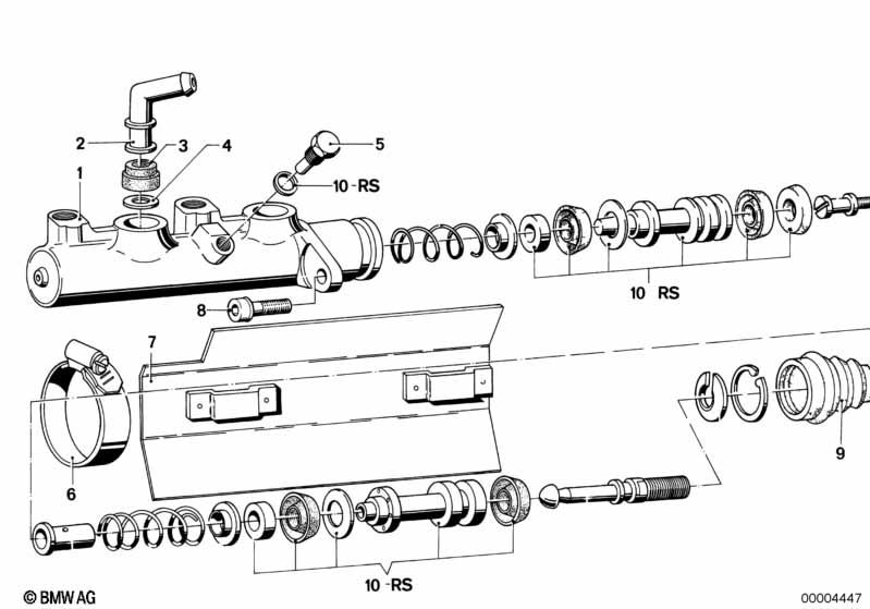 Brake master cylinder