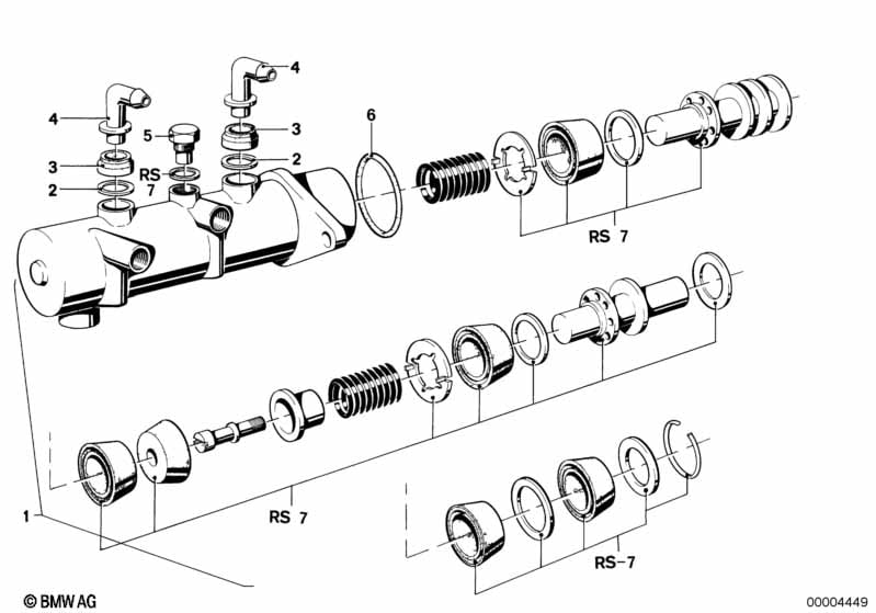 Brake master cylinder