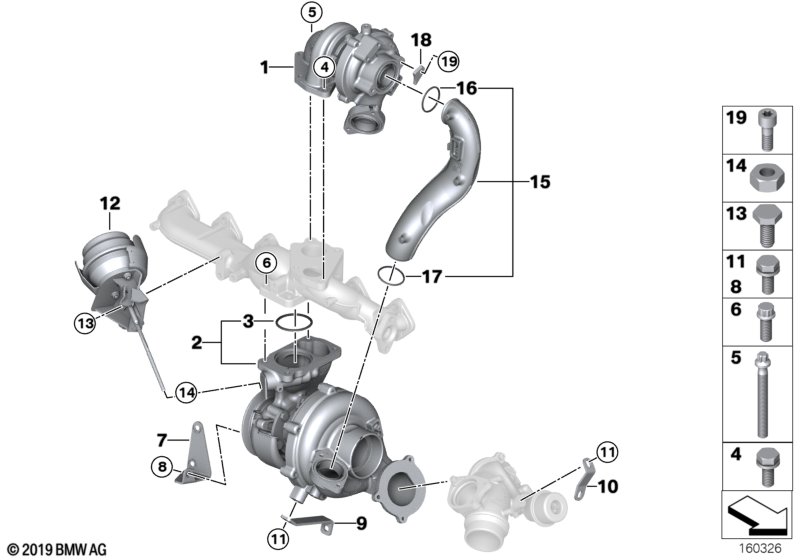 Genuine BMW 11657807527 E70 E61 E92 Support (Inc. X3 3.0sd, 635d & 535d) | ML Performance UK Car Parts