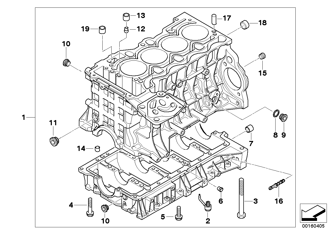 Genuine BMW 11117558633 E91 E88 Screw Plug With Gasket Ring M16X1,5 (Inc. 318Ci, One 55kW & 116i 1.6) | ML Performance EU Car Parts