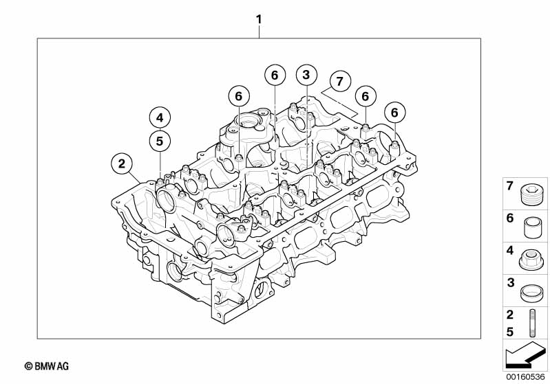 Genuine BMW 11127606504 F34 F87 F31 Dowel D=7,5mm (Inc. 335xi, Alpina B7LX & 420iX) | ML Performance UK Car Parts