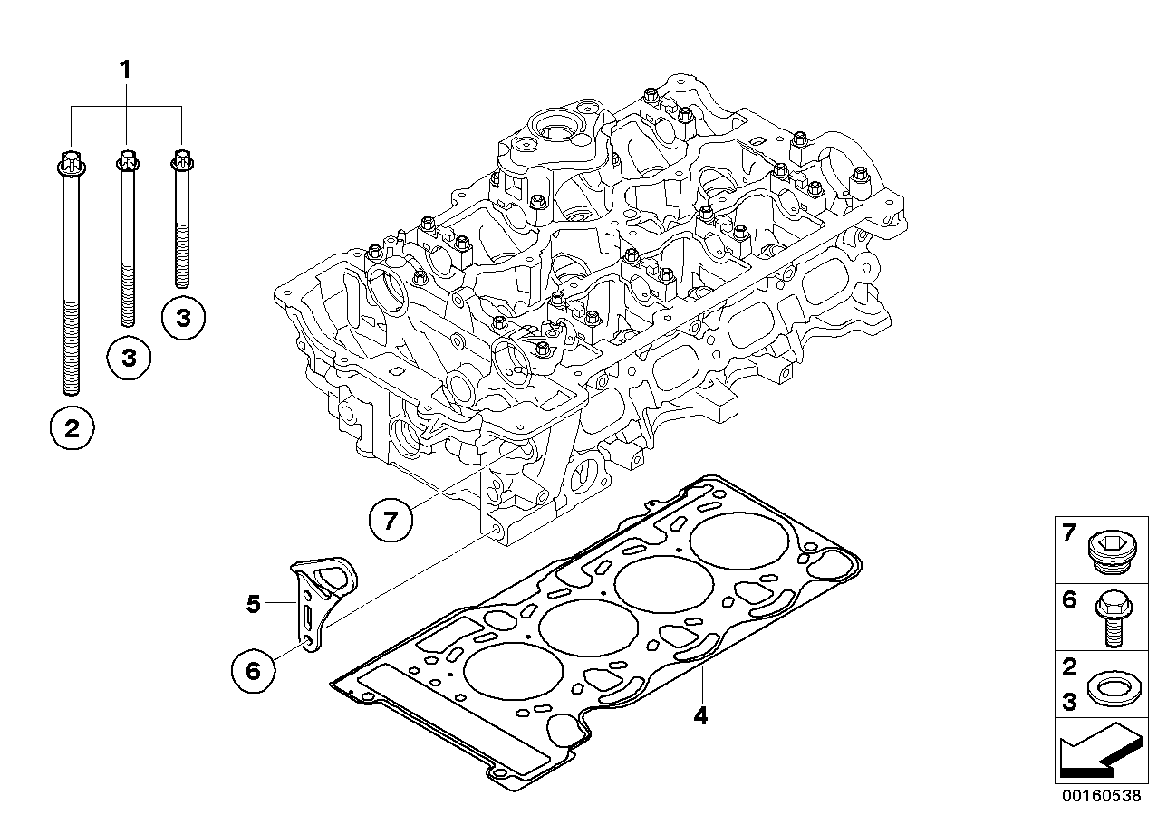 Genuine BMW 11127578094 E81 E87 E90 Cylinder Head Gasket Asbestos-Free 0,80mm (+0,3) (Inc. 116i 1.6 & 316i) | ML Performance UK Car Parts