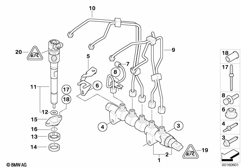 Genuine BMW 13537804982 Flange | ML Performance EU Car Parts