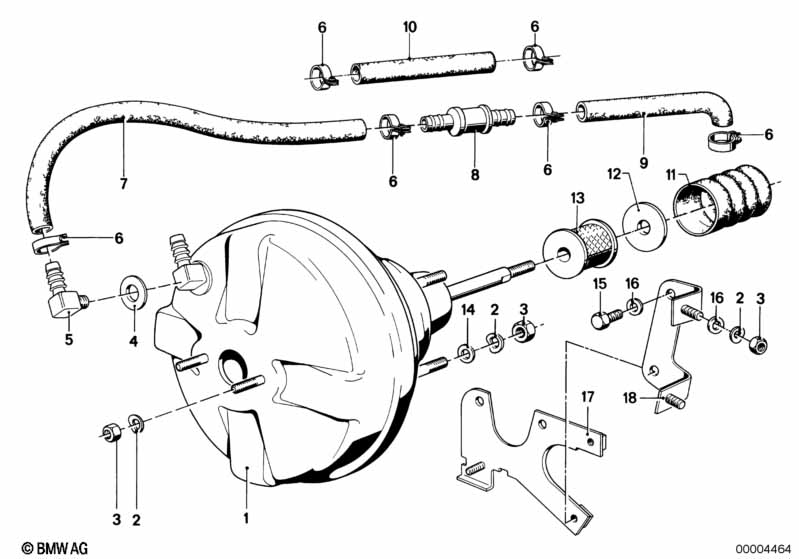 Genuine BMW 34331113652 E30 E34 E21 T-Connector (Inc. 320i, 525 & 735i) | ML Performance UK Car Parts
