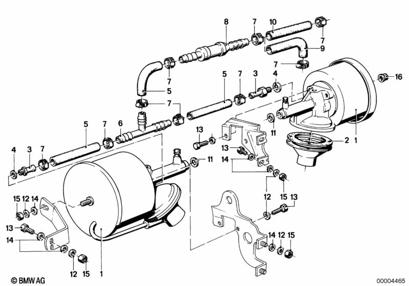 Brake servo unit