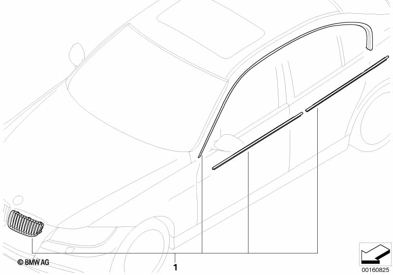 Retrofit, Chrome Line Exterieur