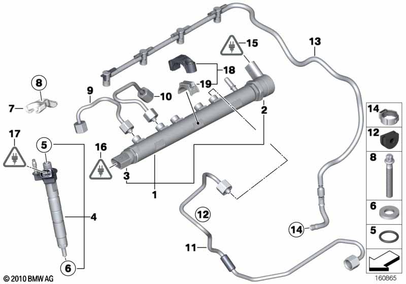 Genuine BMW 13537801992 E91 F30 E93 Pressure Regulating Valve (Inc. X1 18dX, 120dX & 320d) | ML Performance UK Car Parts