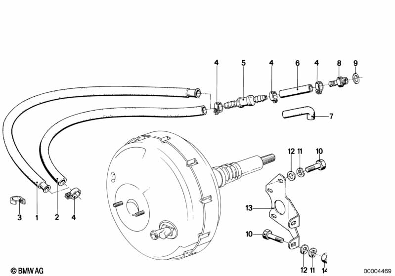 Servo-frein/Fixation