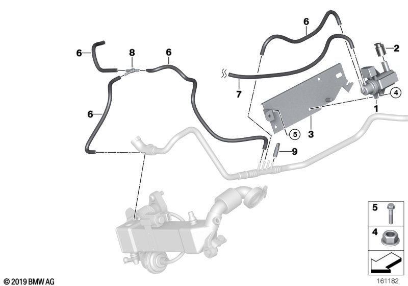 Genuine BMW 11747797129 F56 E38 G11 Vacuum Hose Black 3,5X2,0 (Inc. 750dX, X2 16d & 745Le) | ML Performance UK Car Parts