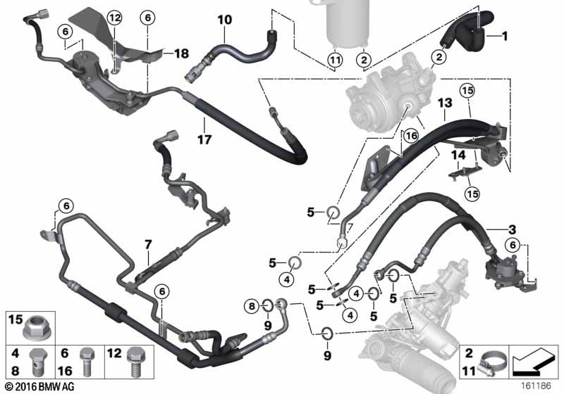 Hydraulic steering lines/Adaptive Drive