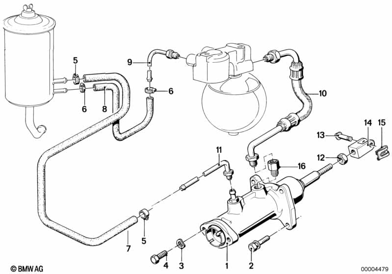 Hydraulic brake servo unit