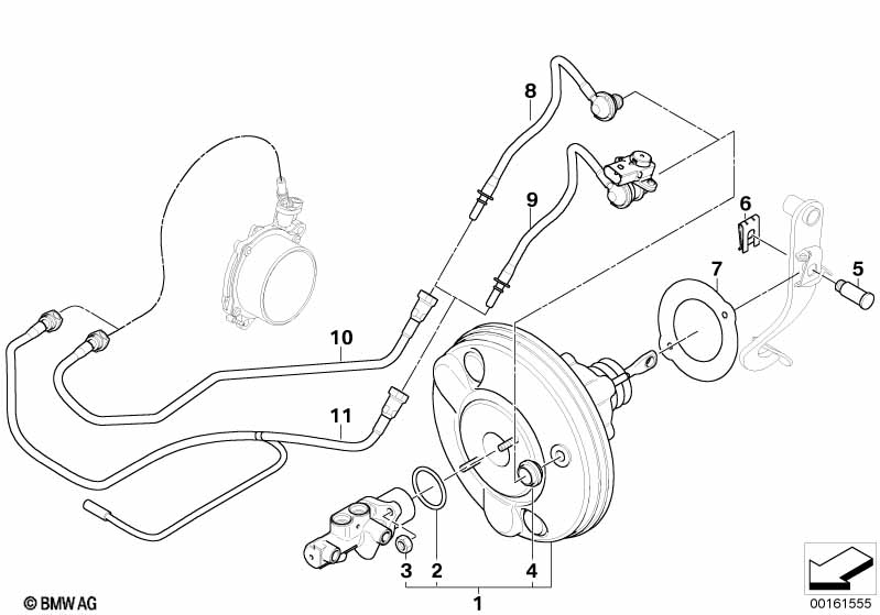 Genuine BMW 11667619470 Vacuum Pipe (Inc. Cooper ALL4, Cooper S & JCW ALL4) | ML Performance UK Car Parts