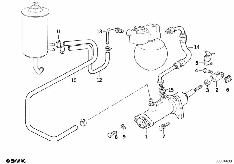 Hydraulic brake servo unit