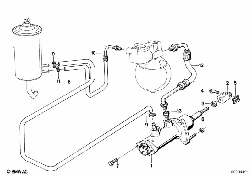 Genuine BMW 34331156146 E32 E31 Forkhead (Inc. 850Ci, 735iL & 750iLS) | ML Performance UK Car Parts