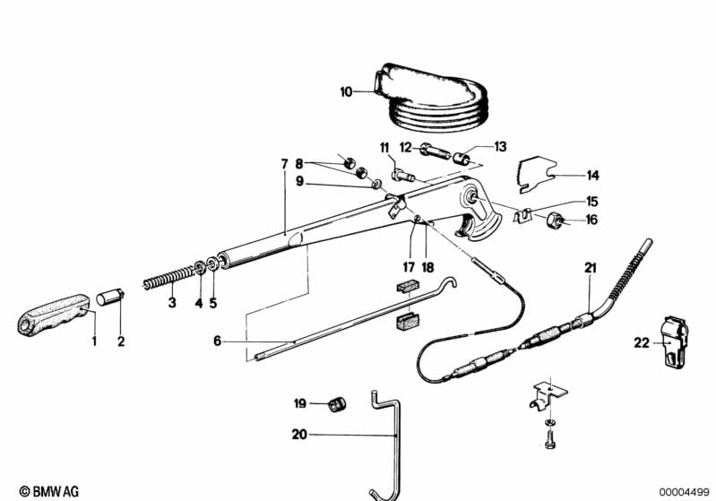Parking brake/control